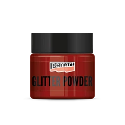 Csillámpor PENTART 19g piros