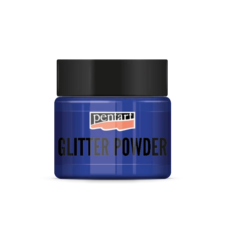 Csillámpor PENTART 19g sötétkék