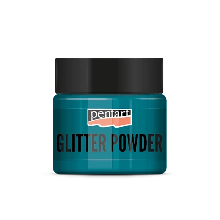 Csillámpor PENTART 19g türkiz