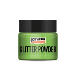 Csillámpor PENTART 19g világoszöld