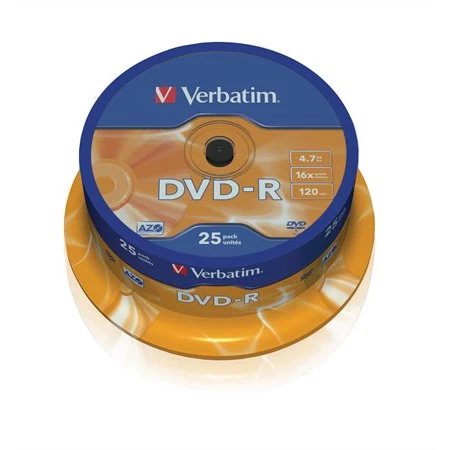 DVD-R   Verbatim 25 db/henger 16X