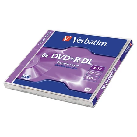 DVD+R Verbatim 8,5Gb kétrétegű