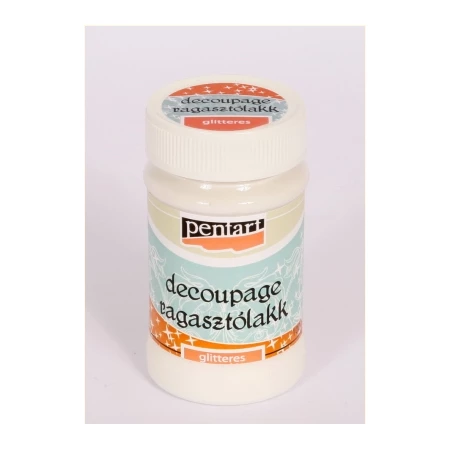 Decoupage ragasztólakk glitteres 100ml