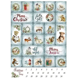 Decoupage rizspapír A/4 Advent