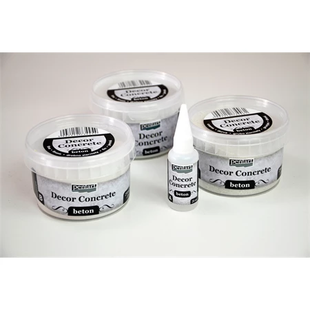 Dekor beton szett, 250ml, finom