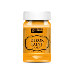 Dekor élénk krétafesték PENTART 100ml narancs