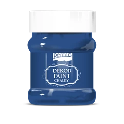 Dekor élénk krétafesték PENTART 230ml acélkék