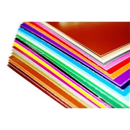 Dekorkarton 2 oldalas 50x70cm citromsárga