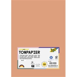 Dekor karton FOLIA A/4 130gr lazac 100db/cs