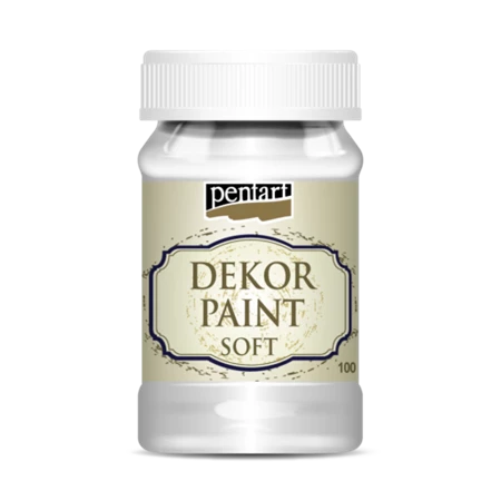 Dekor lágy krétafesték PENTART 100ml fehér