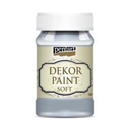 Dekor lágy krétafesték PENTART 100ml jégkék