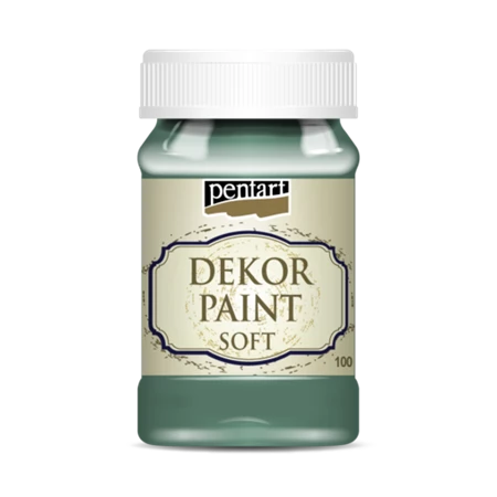 Dekor lágy krétafesték PENTART 100ml türkiszzöld