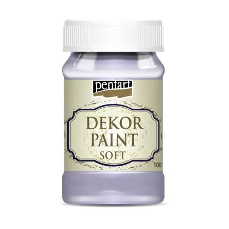 Dekor lágy krétafesték PENTART 100ml világoslila