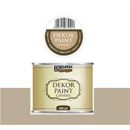 Dekor lágy krétafesték PENTART 500ml cappuccino