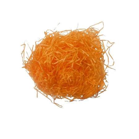 Dekor papír szalma narancs