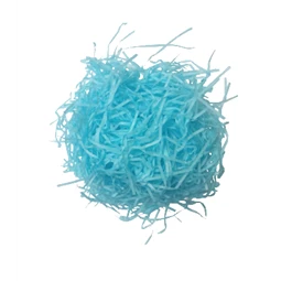 Dekor papír szalma világoskék