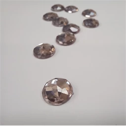 Dekoráció Kristály kő Acryl 10mm 10db/csomag szürke