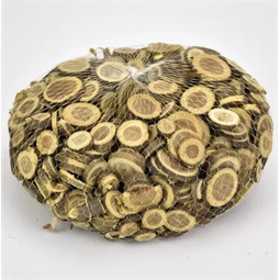 Dekoráció fa szeletek 1-3cm 500g natúr