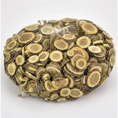 Dekoráció fa szeletek 1-3cm 500g natúr