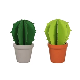 Dekoráció kaktusz fa 10x15,5cm zöld 2 féle, 1db