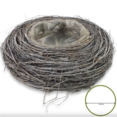 Dekoráció tál vessző, 30cm