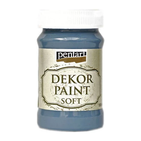 Dekor lágy krétafesték PENTART 100ml indigókék