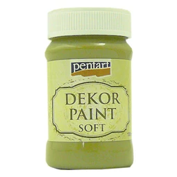 Dekor lágy krétafesték PENTART 100ml oliva