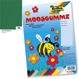 Dekorgumi 20x29cm Fenyő Zöld