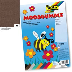 Dekorgumi 20x29cm Sötétbarna 1db