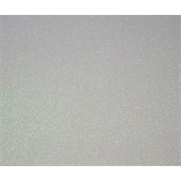 Dekorgumi A/4 2 mm glitteres fehér