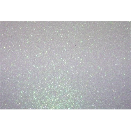 Dekorgumi A/4 2 mm glitteres fehér