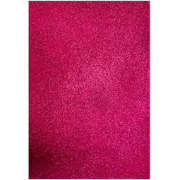 Dekorgumi A/4 2 mm glitteres, öntapadós ciklámen