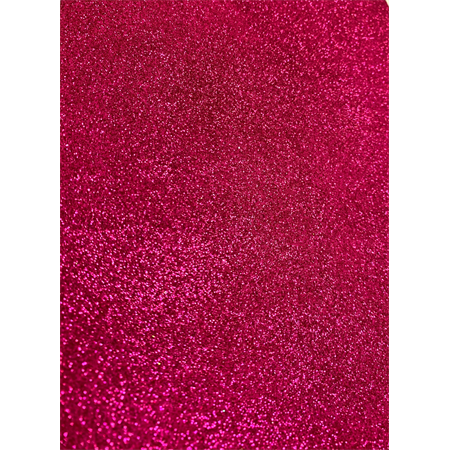 Dekorgumi A/4 2 mm glitteres, öntapadós ciklámen