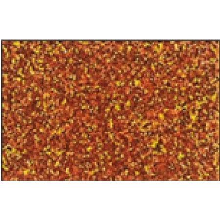 Dekorgumi A/4 2 mm glitteres narancs
