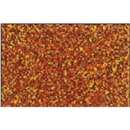 Dekorgumi A/4 2 mm glitteres narancs