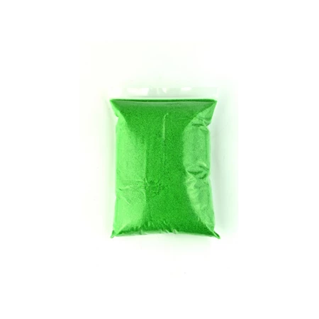 Dekorhomok 1kg. zöld