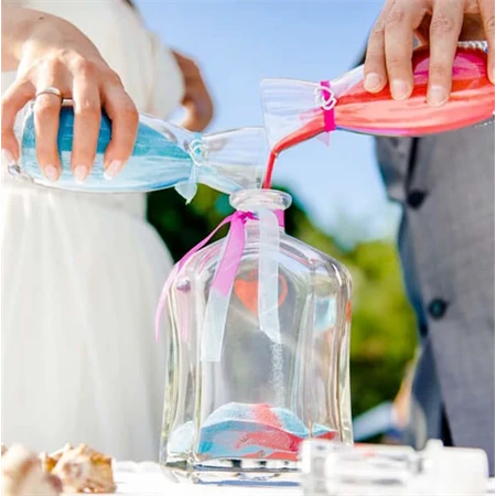 Dekorhomok 500gr 0,5 mm türkiz