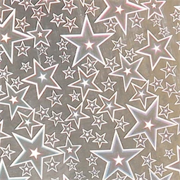 Dekorkarton 25x35cm Clairefontaine metal holografikus 195gr 5ív/csomag vegyes színekben