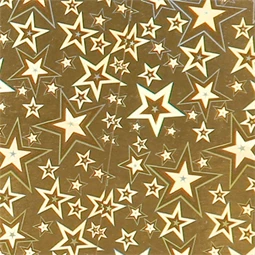 Dekorkarton 25x35cm Clairefontaine metal holografikus 195gr 5ív/csomag vegyes színekben