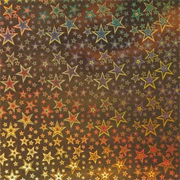 Dekorkarton 25x35cm Clairefontaine metal holografikus 195gr 5ív/csomag vegyes színekben