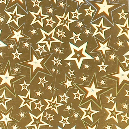 Dekorkarton 25x35cm Clairefontaine metal holografikus 195gr 5ív/csomag vegyes színekben