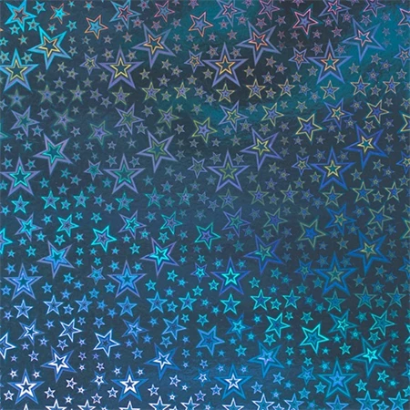 Dekorkarton 25x35cm Clairefontaine metal holografikus 195gr 5ív/csomag vegyes színekben