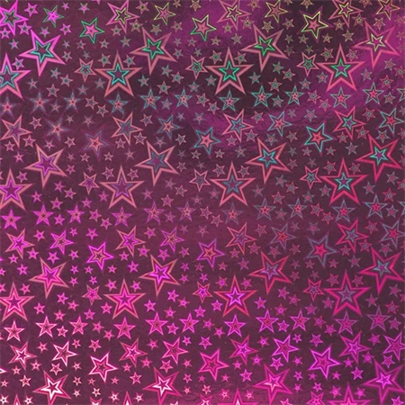 Dekorkarton 25x35cm Clairefontaine metal holografikus 195gr 5ív/csomag vegyes színekben