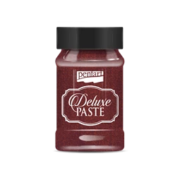 Deluxe paszta 100ml bordó-arany PENTART