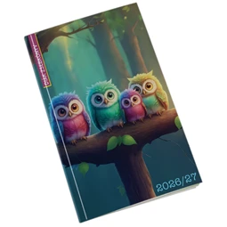 Diák zsebkönyv 2026-2027 REAL bagoly