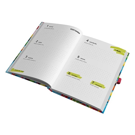 Diák zsebkönyv TOPTIMER papírborító B/6 heti 120x170mm Bicikli 2025-2026