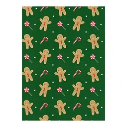 Díszcsomagoló papír 70x200cm Clairefontaine/Eurowrap tekercses 57g karácsonyi vegyes minták