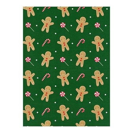 Díszcsomagoló papír 70x200cm Clairefontaine/Eurowrap tekercses 57g karácsonyi vegyes minták