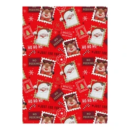 Díszcsomagoló papír 70x200cm Clairefontaine/Eurowrap tekercses 57g karácsonyi vegyes minták