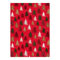 Díszcsomagoló papír 70x200cm Clairefontaine/Eurowrap tekercses 57g karácsonyi vegyes minták